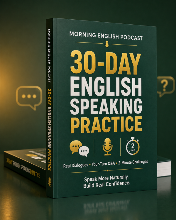 Talk Ready — A 30-Day Spoken English Practice Journal